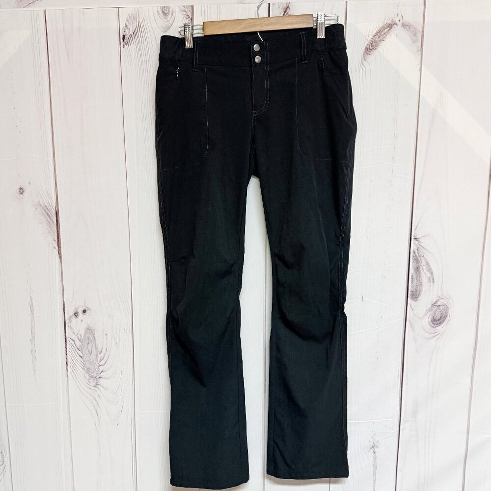 KÜHL Women’s Strattus Pants Size 8 Black Stretch Hiking EUC